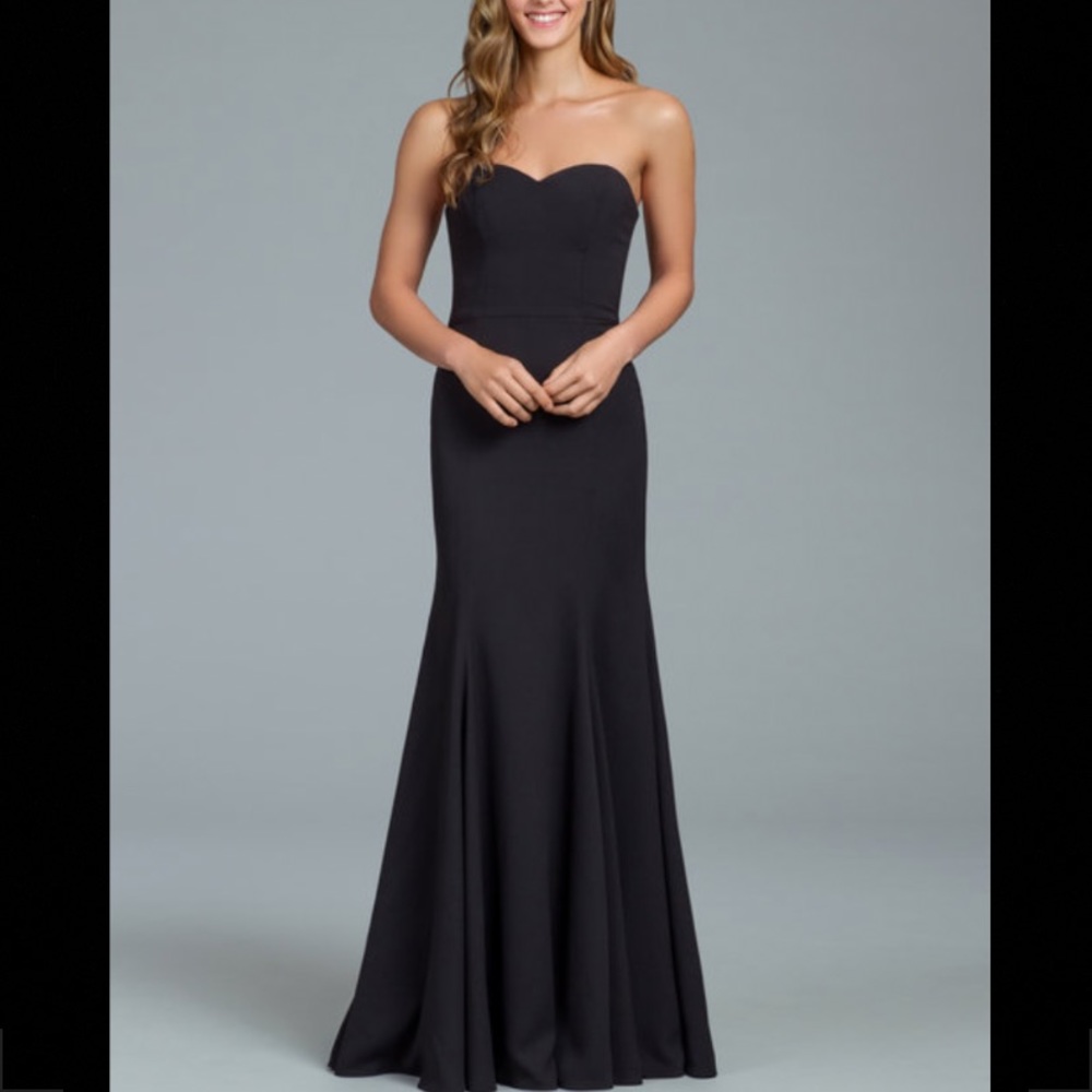 NWT Hayley Paige Indigo Bridesmaid Dress